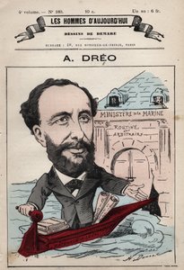 Amaury Dreo（1829-1882）の漫画（「Les Hommes d