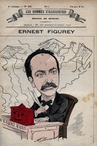 アーネスト・フィギャリー（1836-1903）のカートゥーン（「Les Hommes d