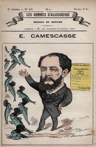 ジャン・ルイ・アーネスト・カメスカス（1838-1897）の漫画 - Henri Demare（1846-1888）作「Les Hommes d
