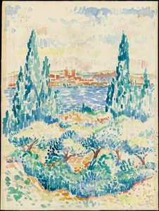 アンティーブ 作： Henri Edmond Cross