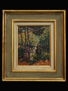森、1923 作： Henri Edmond Cross