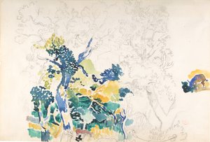 風景, n.d. 作： Henri Edmond Cross