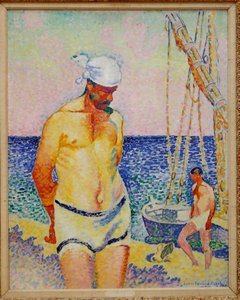 ルレストゥール、1908年 作： Henri Edmond Cross