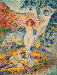 ナピー、1908 作： Henri Edmond Cross