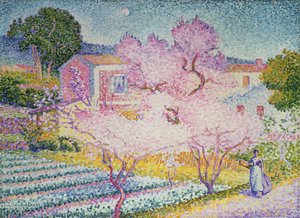 不明な画像 作： Henri Edmond Cross