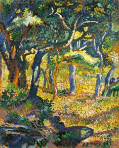 プロヴァンスでの清算（調査） 作： Henri Edmond Cross