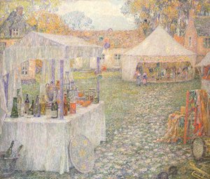ブース 作： Henri Eugene Augustin Le Sidaner