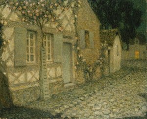月明かりの下の庭師の家、ジェルブロワ; Maison du Jardinier au Clair de Lune、ジェルブロワ