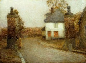 柱、ジェルブロワ;柱、ジェルブロワ 作： Henri Eugene Augustin Le Sidaner