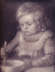 「子供」、1901-1902 作： Henri Eugene Le Sidaner