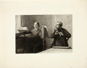 シューマンの小品 作： Henri Fantin-Latour
