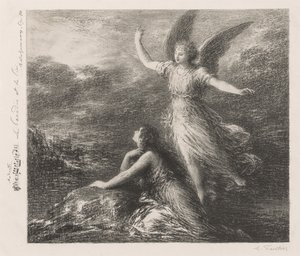 楽園とペリからデビュー（二皿目） 作： Henri Fantin-Latour