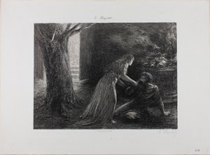 ヴァルキリーのデビュー 作： Henri Fantin-Latour