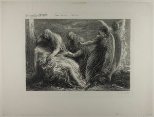 十字架からの沈着 作： Henri Fantin-Latour