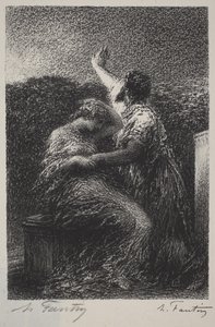  作： Henri Fantin-Latour