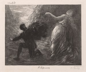 マンフレッドとアスタルテ 作： Henri Fantin-Latour