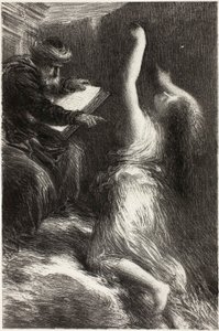 パルジファル、第2幕: クンドリーの喚起 作： Henri Fantin-Latour