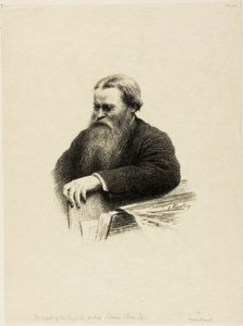 芸術家エドウィン・エドワーズの肖像 作： Henri Fantin-Latour