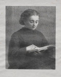 読書：アーティストの妹の肖像