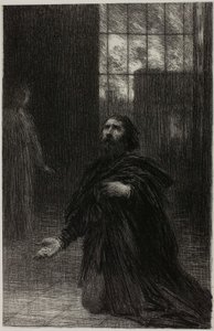 歌劇『リエンツィ』第5幕：リエンツィの祈り 作： Henri Fantin-Latour