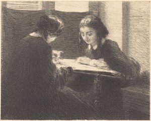  作： Henri Fantin-Latour