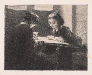 エンブロイダレス、 作： Henri Fantin-Latour