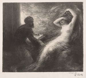 クンドリーの喚起 作： Henri Fantin-Latour