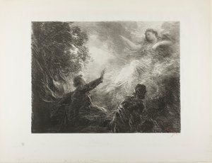 アルプスの妖精 作： Henri Fantin-Latour