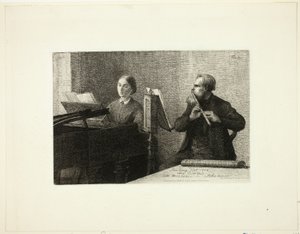 シューマンの小品 作： Ignace Henri Jean Fantin Latour