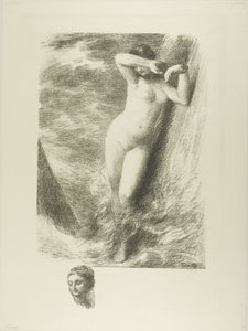 アンドロメダ 作： Ignace Henri Jean Fantin Latour