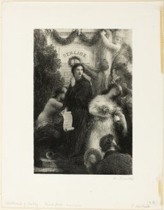 神格化 作： Ignace Henri Jean Fantin Latour