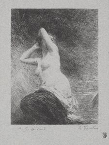 アリアドネ 作： Ignace Henri Jean Fantin Latour