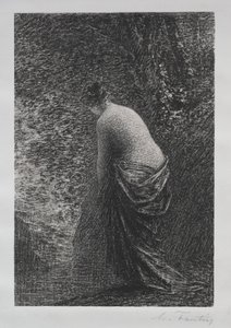 入浴者立ち 作： Ignace Henri Jean Fantin Latour
