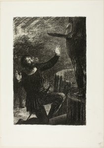 ベンヴェヌート・チェッリーニ、第3幕：ペルセウスの鋳造 作： Ignace Henri Jean Fantin Latour