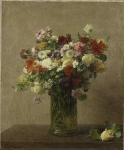 ノルマンディーの花 作： Ignace Henri Jean Fantin Latour