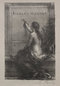 不死 作： Ignace Henri Jean Fantin Latour