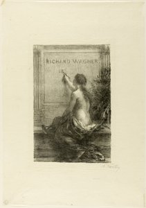 不死 作： Ignace Henri Jean Fantin Latour