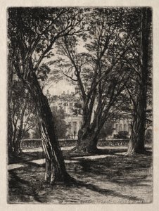 ケンジントン ガーデンズ 作： Ignace Henri Jean Fantin Latour