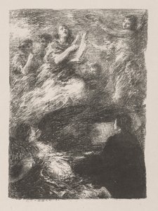 ロベルト・シューマンの最後のテーマ 作： Ignace Henri Jean Fantin Latour