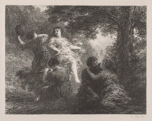 パストラル 作： Ignace Henri Jean Fantin Latour