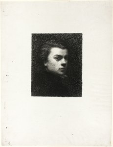 17歳の芸術家の肖像 作： Ignace Henri Jean Fantin Latour