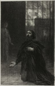 歌劇『リエンツィ』第5幕：リエンツィの祈り 作： Henri Fantin Latour
