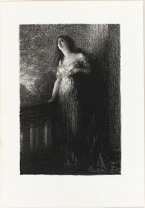 ロミオとジュリエット：夜の打ち明け 作： Ignace Henri Jean Fantin Latour