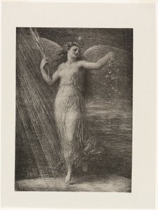 目覚め 作： Ignace Henri Jean Fantin Latour