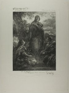 セミラミス 作： Ignace Henri Jean Fantin Latour