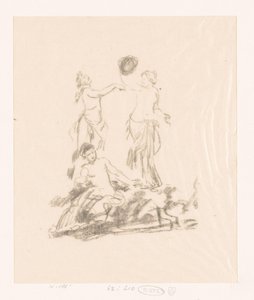 3 人の踊る女性の研究 作： Ignace Henri Jean Fantin Latour