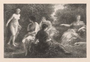 ザ・バザーズ 作： Ignace Henri Jean Fantin Latour