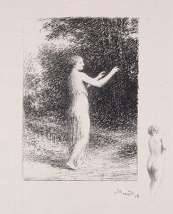 乞食 作： Ignace Henri Jean Fantin Latour