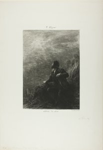 宵の明星 二皿目 作： Ignace Henri Jean Fantin Latour