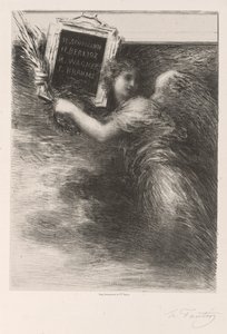 音楽の天才 作： Ignace Henri Jean Fantin Latour